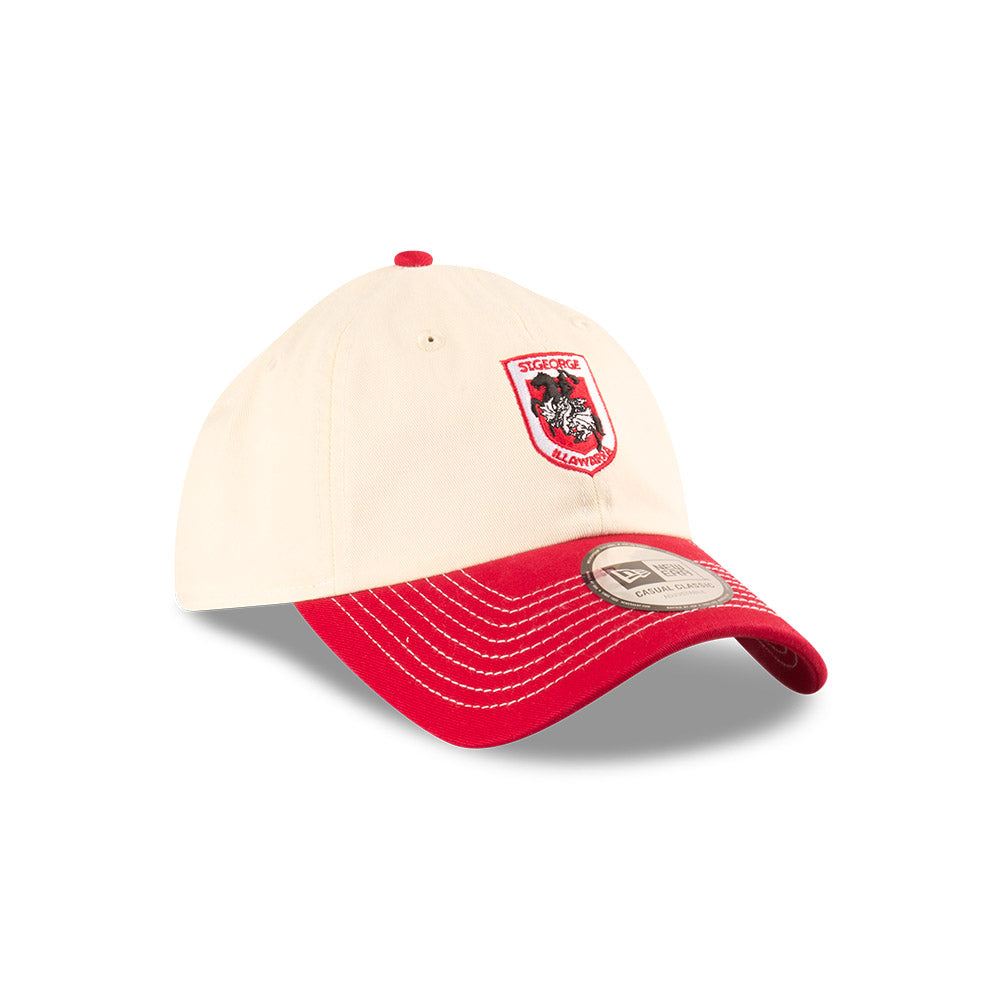 St George Illawarra Dragons Hat - 2025 NRL 2Tone Chrome Contrast Casual Classic Strapback Cap - New Era